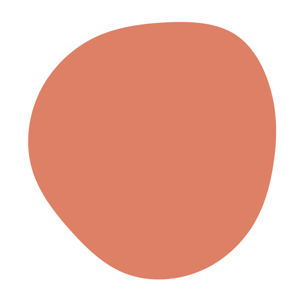 light pink blob for imagery on tauranga web design website